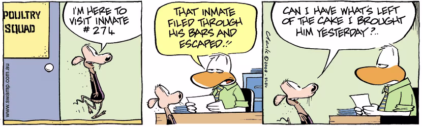Swamp Cartoon - Prison Life 2March 26, 2008
