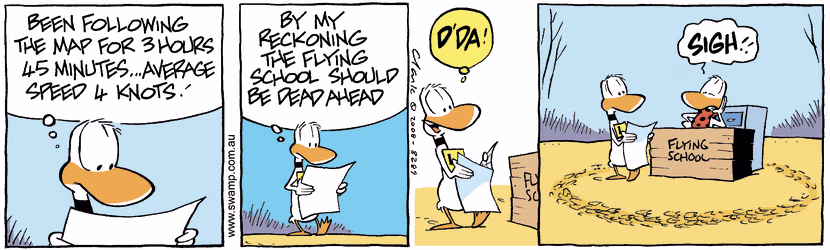 Swamp Cartoon - Navigation 4April 1, 2008