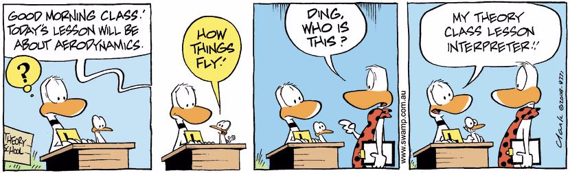 Swamp Cartoon - A little Helper 1May 20, 2008