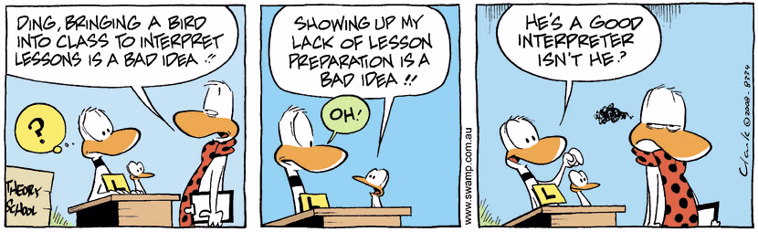 Swamp Cartoon - A little Helper 2May 21, 2008