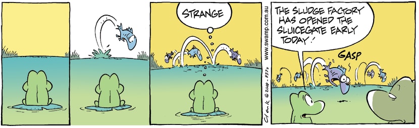 Swamp Cartoon - Health alertMay 24, 2008