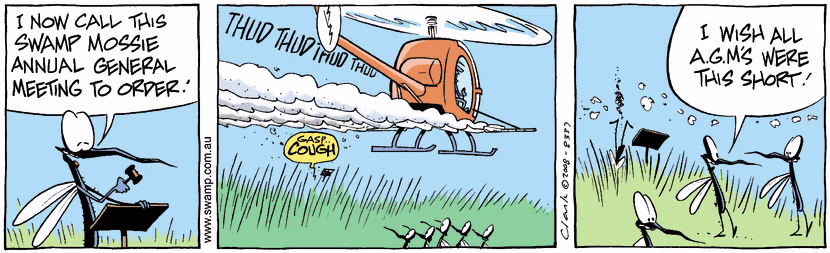 Swamp Cartoon - Meeting funMay 27, 2008