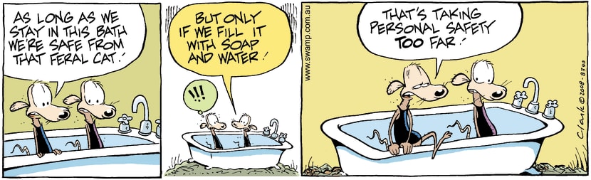 Swamp Cartoon - Fear Factor 3May 30, 2008