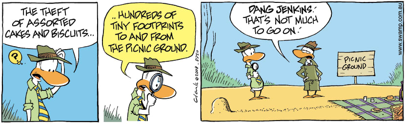 Swamp Cartoon - Poultry Squad in Action 1June 11, 2008