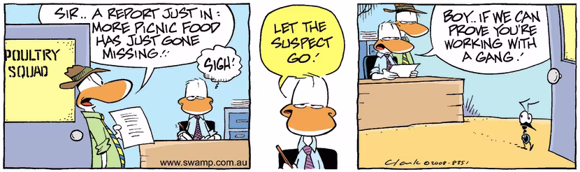 Swamp Cartoon - Suspiscious Minds 1June 12, 2008