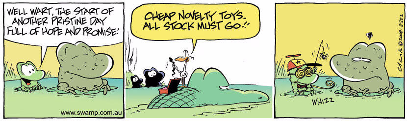 Swamp Cartoon - Novelty MomentJune 13, 2008