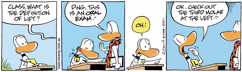 Swamp Cartoon - Close ExaminationJune 19, 2008