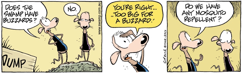 Swamp Cartoon - Big PestJune 21, 2008