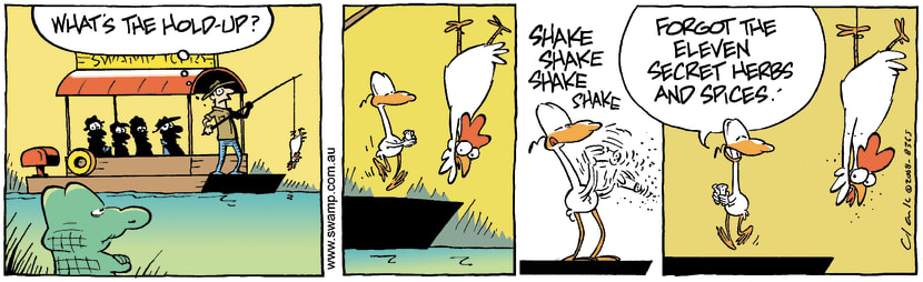 Swamp Cartoon - Cooking TipsJune 28, 2008