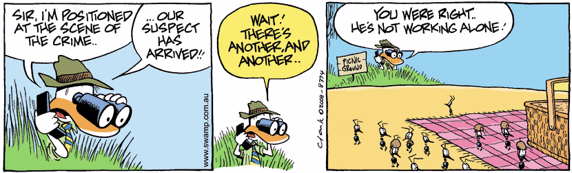 Swamp Cartoon - The Big Heist 2July 9, 2008