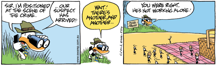 Swamp Cartoon - The Big Heist 2July 9, 2008