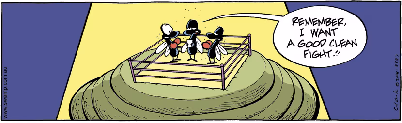 Swamp Cartoon - Lucky PunchJuly 24, 2008