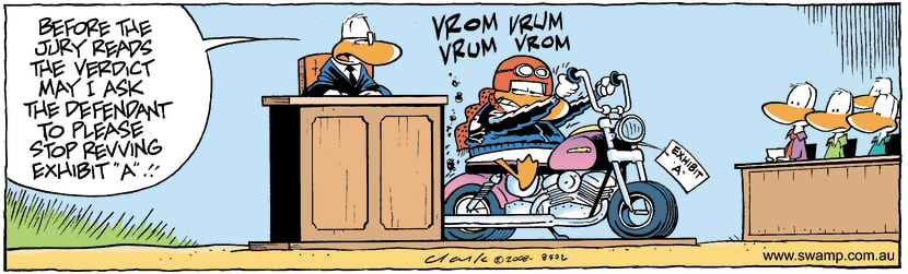 Swamp Cartoon - Silence in the HouseAugust 11, 2008