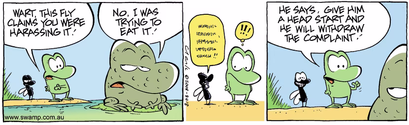 Swamp Cartoon - Legal ProposalAugust 29, 2008