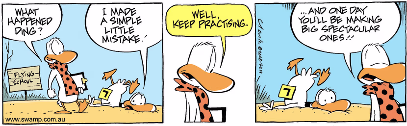 Swamp Cartoon - Word of EncouragementAugust 30, 2008