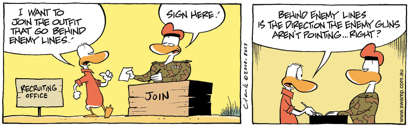 Swamp Cartoon - Recruit Request 2September 4, 2008