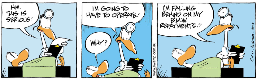 Swamp Cartoon - Hard TimesSeptember 6, 2008