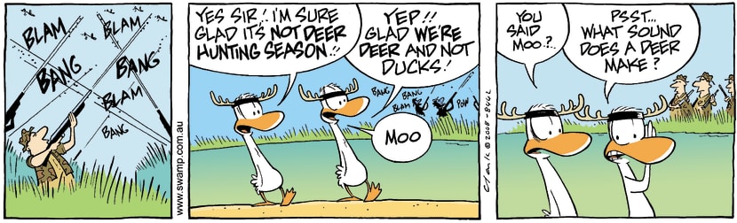 Swamp Cartoon - Escape Plan 2September 26, 2008