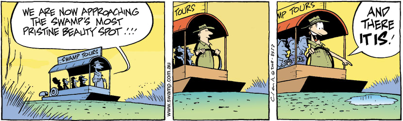 Swamp Cartoon - Trip HighlightOctober 9, 2008