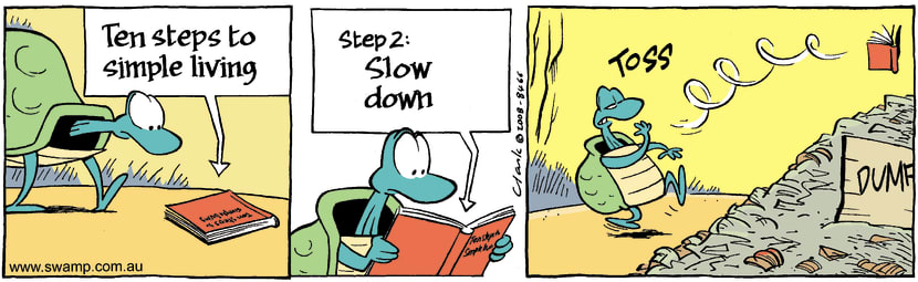 Swamp Cartoon - Simple Truths 2October 24, 2008