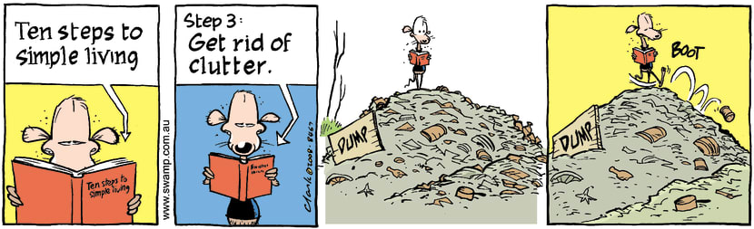 Swamp Cartoon - Simple Truths 3October 25, 2008