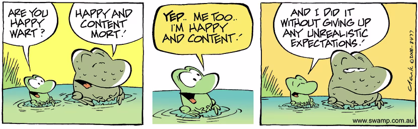 Swamp Cartoon - The Secret!November 6, 2008