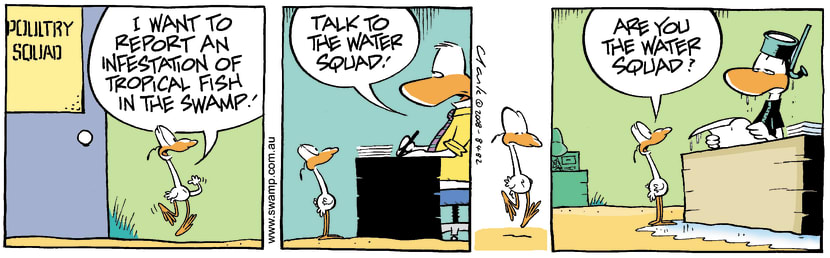 Swamp Cartoon - Exotic Fun 2November 12, 2008