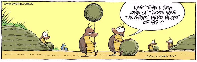 Swamp Cartoon - Blight BalloonDecember 11, 2008