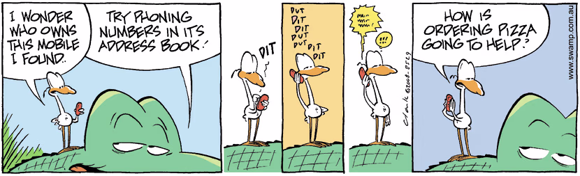 Swamp Cartoon - Mobile Fun 2January 6, 2009