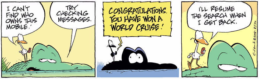 Swamp Cartoon - Mobile Fun 3January 7, 2009