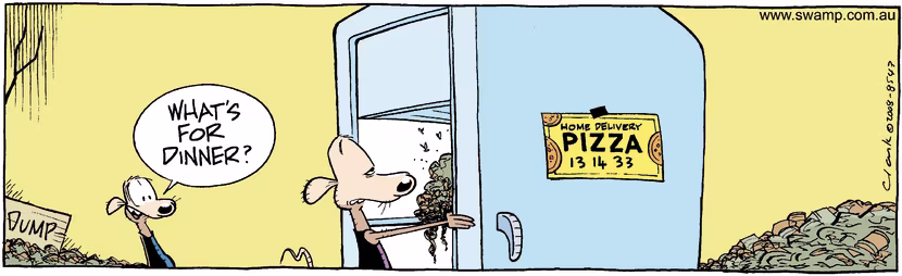 Swamp Cartoon - Fridge Fun 2January 22, 2009