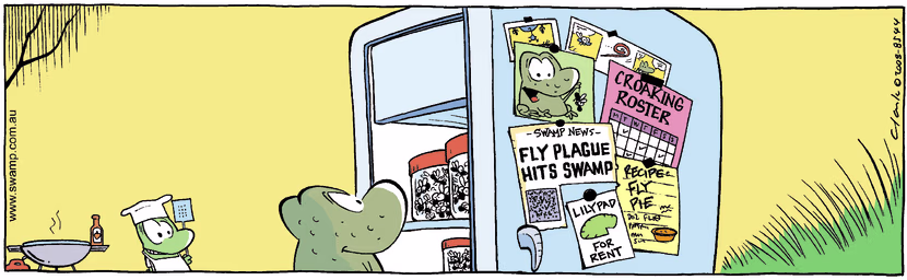 Swamp Cartoon - Fridge Fun 3January 23, 2009