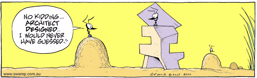 Swamp Cartoon - Modern LivingApril 22, 2009