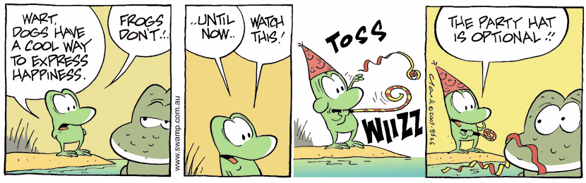 Swamp Cartoon - Expression Question 3April 29, 2009
