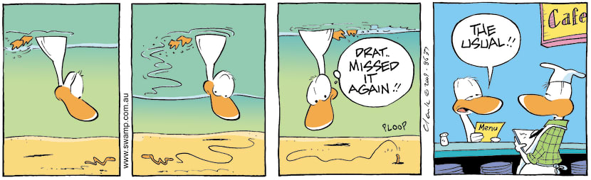 Swamp Cartoon - Off the MenuMay 12, 2009