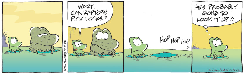 Swamp Cartoon - Pick LocksMay 18, 2009