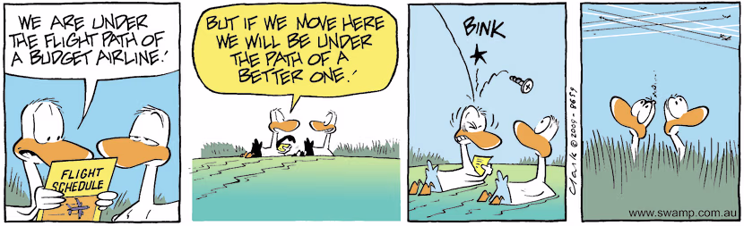 Swamp Cartoon - Litter Bugs 3June 6, 2009