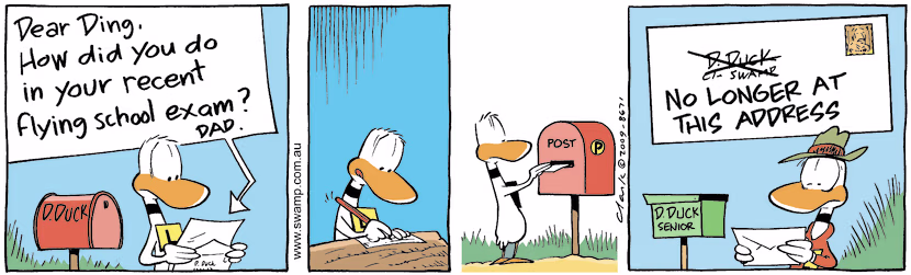 Swamp Cartoon - Poor ResponseJune 20, 2009