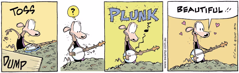 Swamp Cartoon - First LoveJune 22, 2009