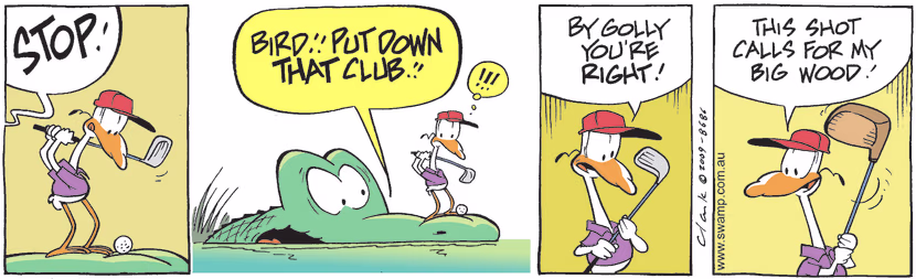 Swamp Cartoon - Playing through 1July 8, 2009
