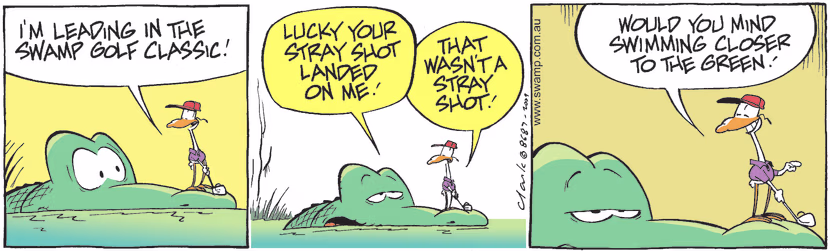 Swamp Cartoon - Playing through 2July 9, 2009