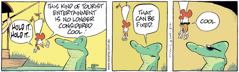 Swamp Cartoon - Simple SolutionAugust 29, 2009