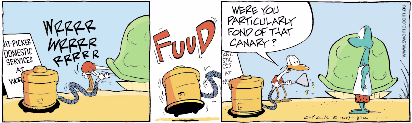 Swamp Cartoon - Clean Start 2September 9, 2009