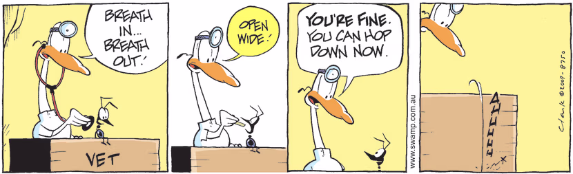 Swamp Cartoon - Long way to recoverySeptember 21, 2009