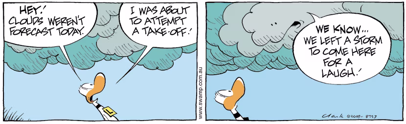 Swamp Cartoon - Waether Fun 2September 24, 2009
