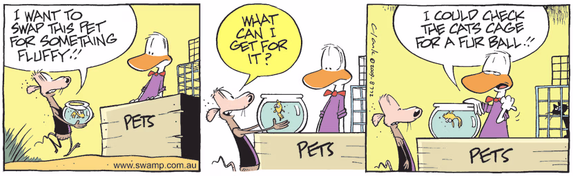 Swamp Cartoon - Pet Fun 3October 16, 2009