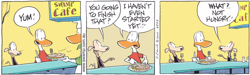 Swamp Cartoon - Cheese and Chives HungryJanuary 1, 2010