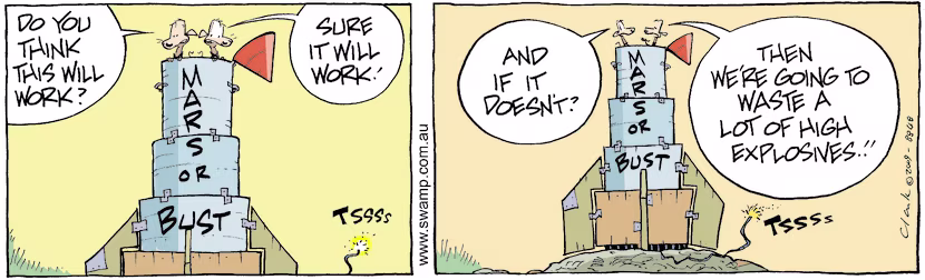 Swamp Cartoon - Feral Fun 4January 13, 2010