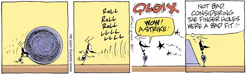 Swamp Cartoon - Home RunJanuary 16, 2010