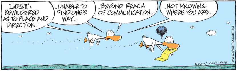 Swamp Cartoon - Natural Instincts Fail 2June 2, 2010
